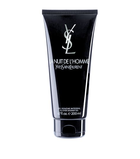 ysl la nuit de l'homme shower gel